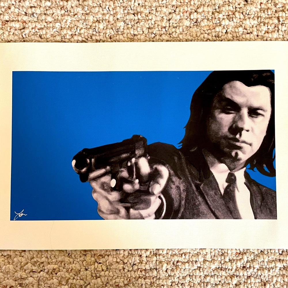 CANVAS PRINT John Travolta
